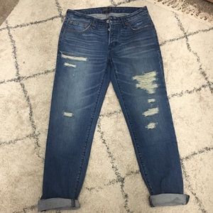 Abercrombie boyfriend jeans (size 0/25)